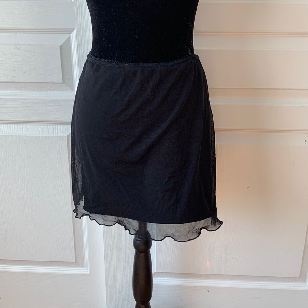 Brandy Melville short black skirt size small